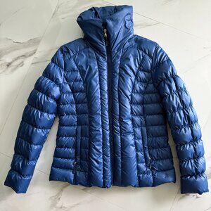 Kenneth Cole women's Blue Puffer Ski Jacket, Size L